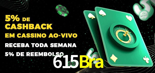 Promoções do cassino ao Vivo 615Bra